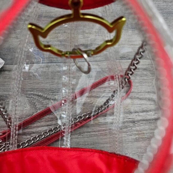 DISNEY PIXAR Toy Story Clear Pizza Planet Spaceship Claw Machine Crossbody Bag - Picture 12 of 12